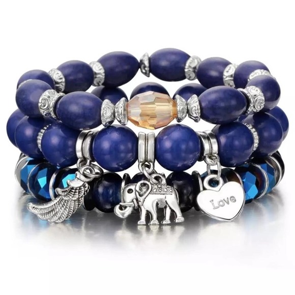 Tassel Bracelet and Bangles Jewelry set for Women - Picture 3 of 5